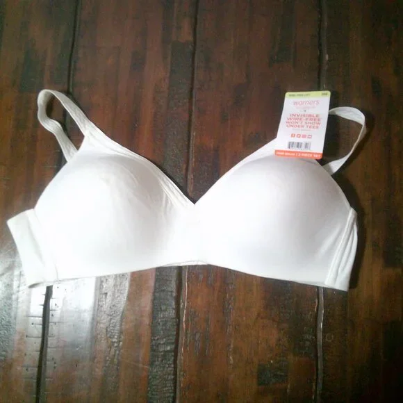 Warners Wire Free Lift Bra for Tees Sz 38B Invisible wire-free bra  New w/tags - Picture 3 of 5